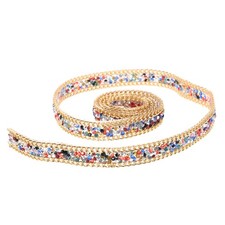  1 rouleau de ruban de strass