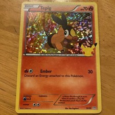 1x Pokemon Tepig 13/25 HOLO