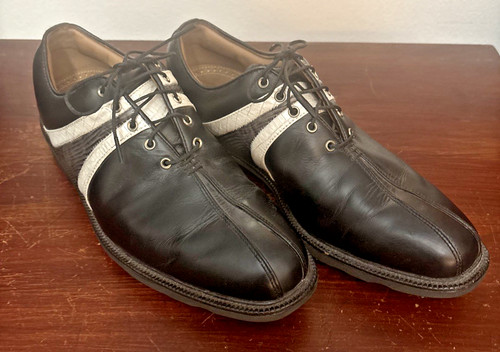 Footjoy icon black - footjoy, leather