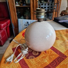 PIED de LAMPE en céramique craquelée KOSTKA vintage