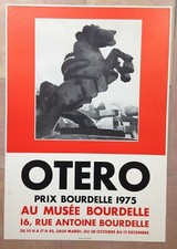 OTERO 1975 AFFICHE ORIGINALE