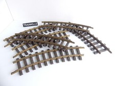 1100 LGB ECHELLE G 6 RAILS COURBES R1 30° RAYON 600 MM