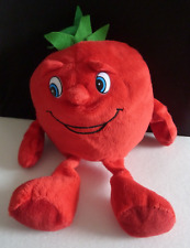 *. DOUDOU PELUCHE Playtive junior LIDL TOMATE Pulpa Rouge Vert TBE