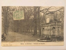 CPA, NÉRAC (47), La Garenne, Fontaine du Dauphin 1907