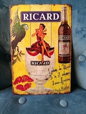 Plaque métal Ricard 20x30cm