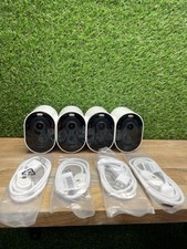 Lot 4 Ps Arlo Pro 4 Occasion Test Ok Spotlight , Homekit Alexa Google Avec Câble