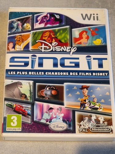 Disney sing nintendo wii - disney,