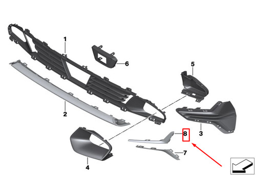 Bmw g20 pare - g20, pare-chocs