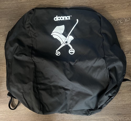 Doona black stroller backpack - black,