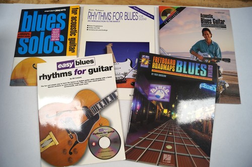 Lot learn blue guitar - blue,