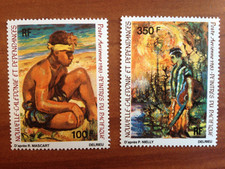 NOUVELLE CALEDONIE PA Num 234-235 ** MNH ANNEE 1983 Tableau Mascart Nielly
