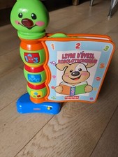 livre Interactif comptines livre d'éveil rigolotronique Fisher Price