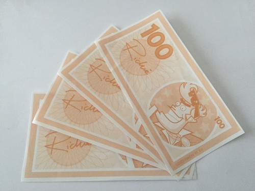 Lot billet 100 pièce - x4,