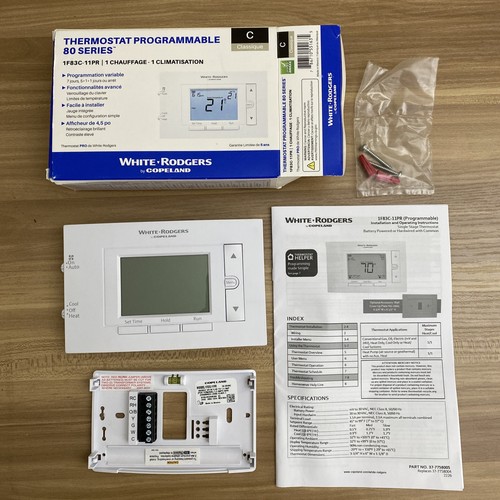 Programable thermostat white - programable,