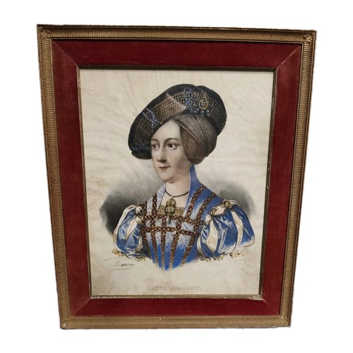 Lithographie ancienne xixe - lithographie,