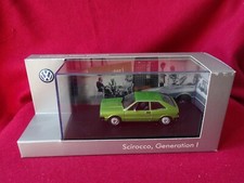 MINICHAMPS Volkswagen Scirocco, génération 1974  1/43em  voiture concessionnaire