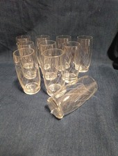 Lot De 10 Verres Cristal  A