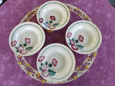 4 Assiettes Creuses Moulin des