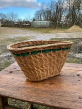 Panier VINTAGE ou chapeau de lampe en rotin 1960
