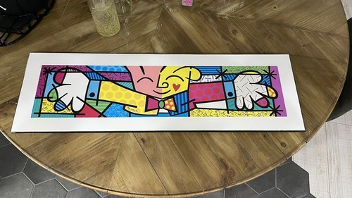 Romero britto the hug el - "the, (el
