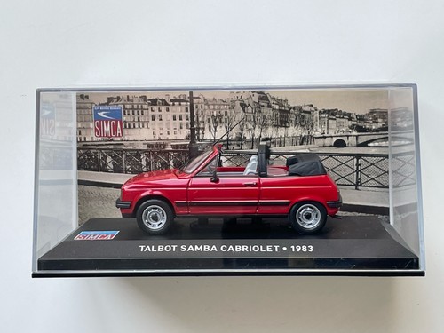 Talbot samba cabriolet - talbot, rouge
