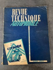 RTA revue technique CITROEN 2CV 2 CV de 1949 à 1958   J18