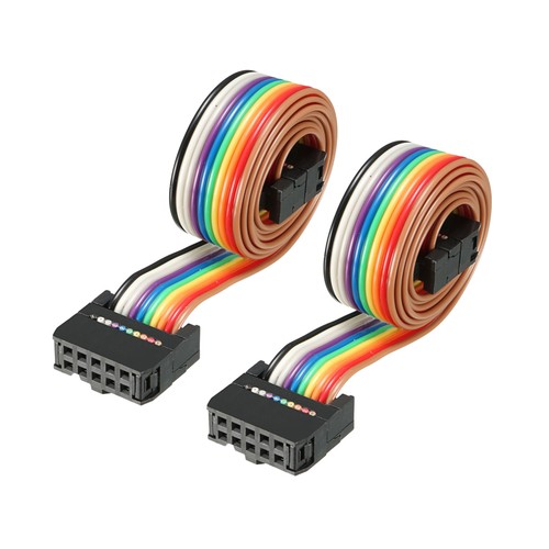 2pcs ruban multicolore câble - ruban,
