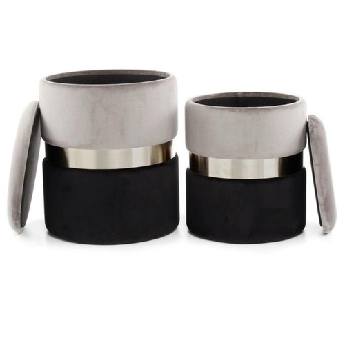Lot poufs coffres de - de, 2