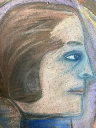 Très beau pastel sur - beau,