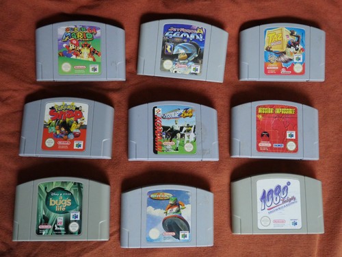Lot jeux nintendo 64 - de, n64