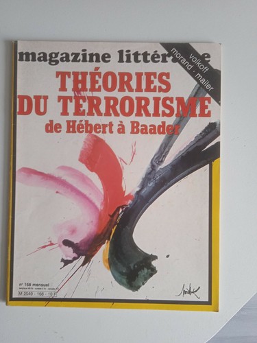 Magazine littéraire 168 - littéraire, n°
