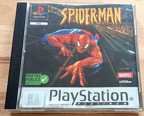 Playstation ps1 spider man - playstation,