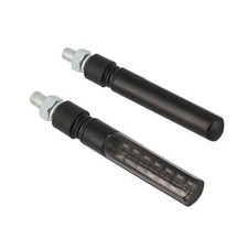 Clignotant supernova led noir (x2) - homologué CE marque Blackway