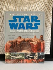 225⚜️ Ancien Livre Star Wars L'attaque Des Clones Nathan Les Lieux De L'action