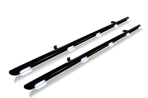 Noir guidon latéral blanc - guidon,