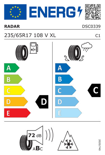 Radar dimax season 235 65 - dimax,