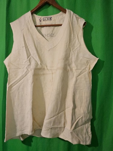 Gilet flanelle maillot 1950
