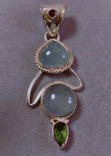Ancien pendentif argent