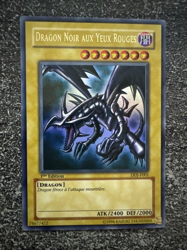 Carte dragon noir - dragon,