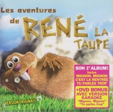 Les Aventures de René La Taupe - Album CD + DVD
