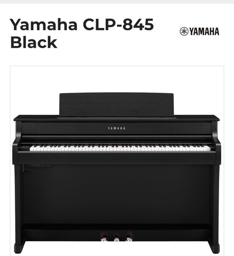 Yamaha clavinova clp 845 - yamaha,