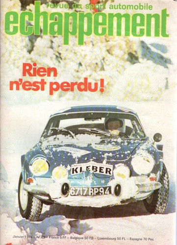 Echappement 1974 tour de - echappement,