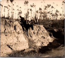 Un saut à cheval, traversée