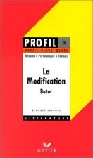 Profil d'une oeuvre : La modification, Butor Butor, Michel