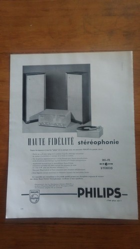 Pub ancienne advert philips - -,