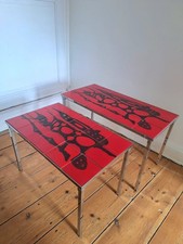 Paire de tables basses