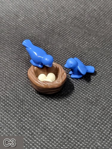 Playmobil animaux nid et - -,