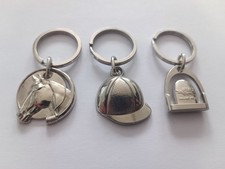 3 Porte clés Courses Chevaux