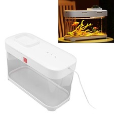 Aquarium Intelligent Aquarium Blanc Eco Fish Tank Petit Bureau USB Aquarium OB