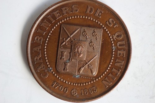 Médaille tir carabiniers - médaille,